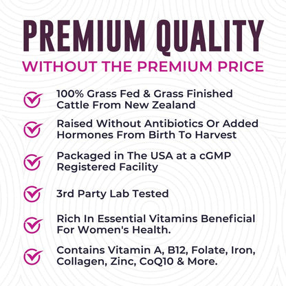 Beef Organ Supplement for Women