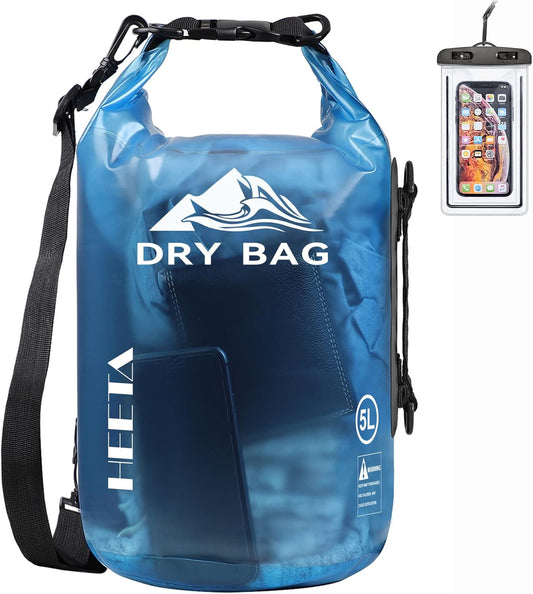 HEETA Waterproof Dry Bag with Phone Case