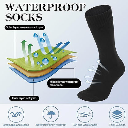 Jspupifip Waterproof Outdoor Socks