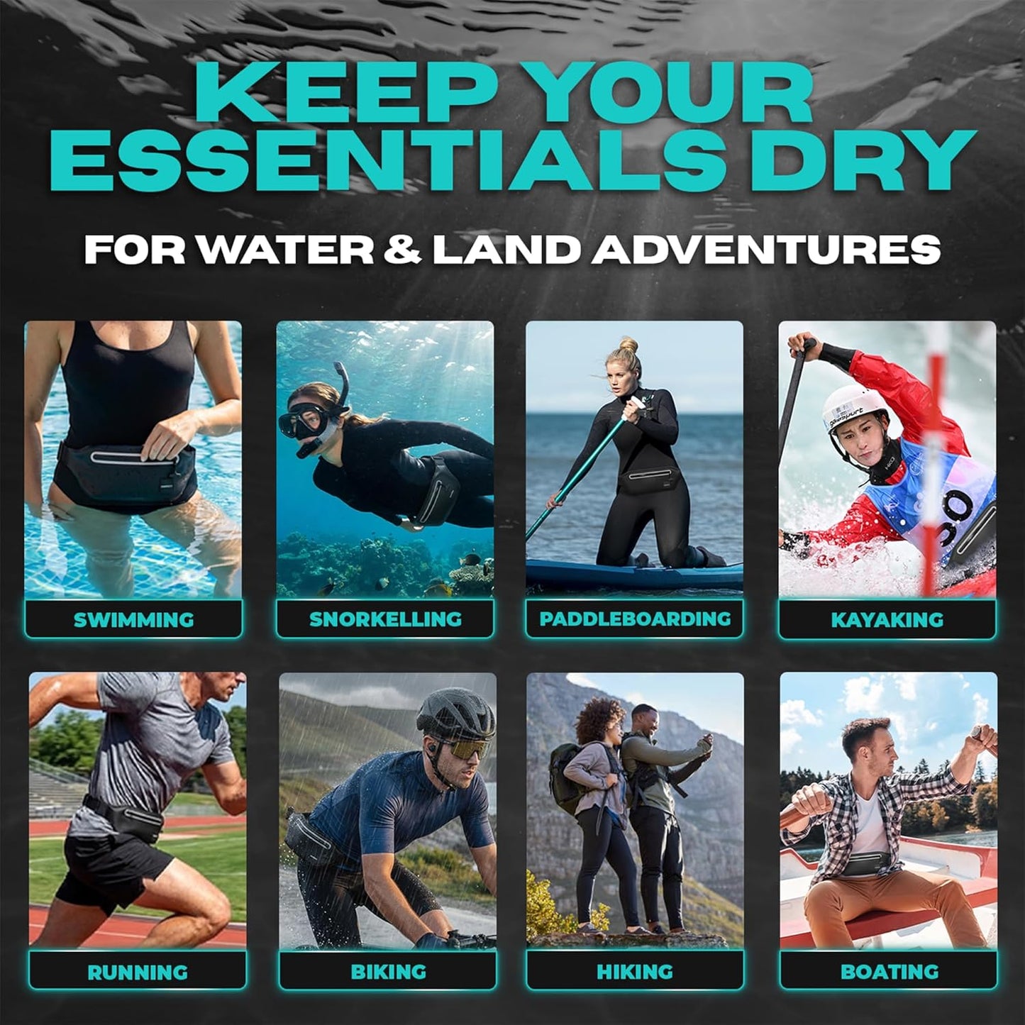 Drench Waterproof Floating Fanny Pack