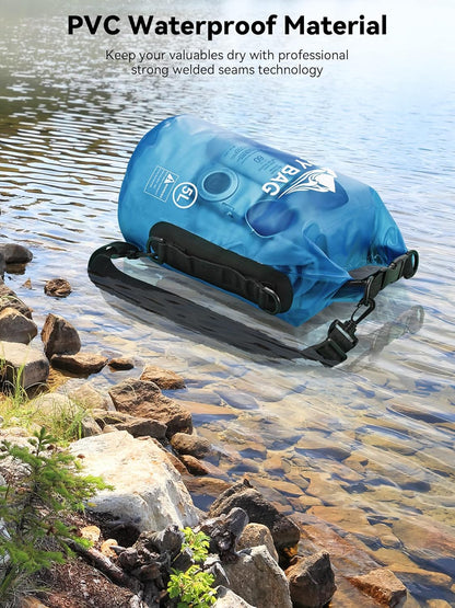 HEETA Waterproof Dry Bag with Phone Case
