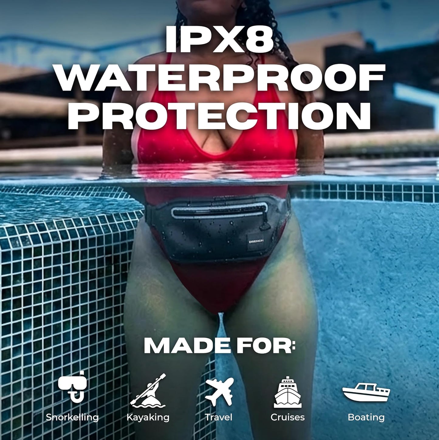 Drench Waterproof Floating Fanny Pack