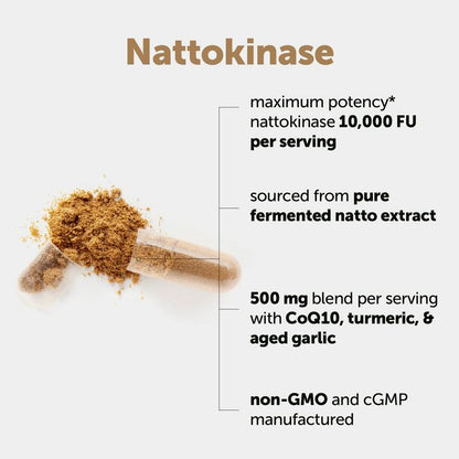 Nattokinase 10,000 FU Complex Capsules