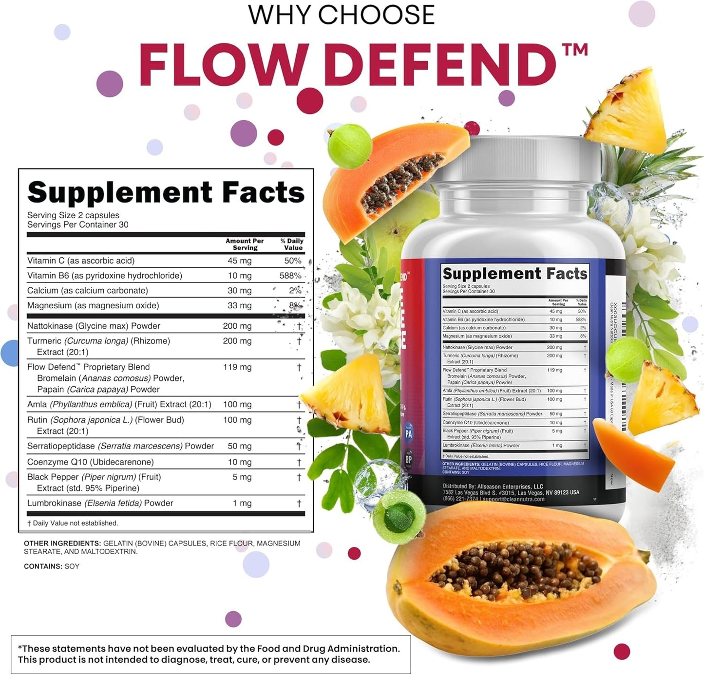 Nattokinase Flow Defend™ Complex