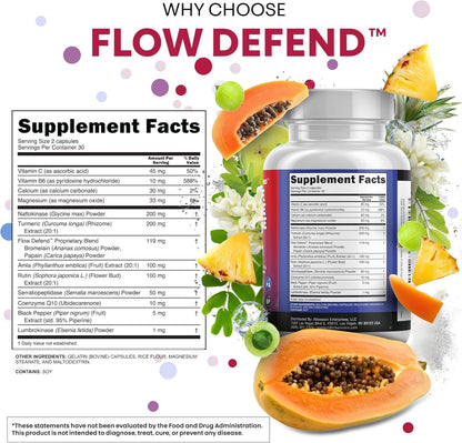 Nattokinase Flow Defend™ Complex