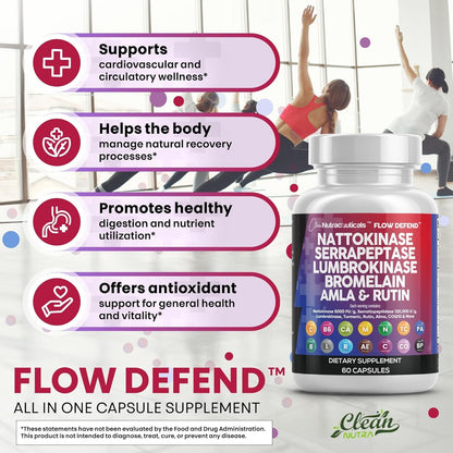 Nattokinase Flow Defend™ Complex