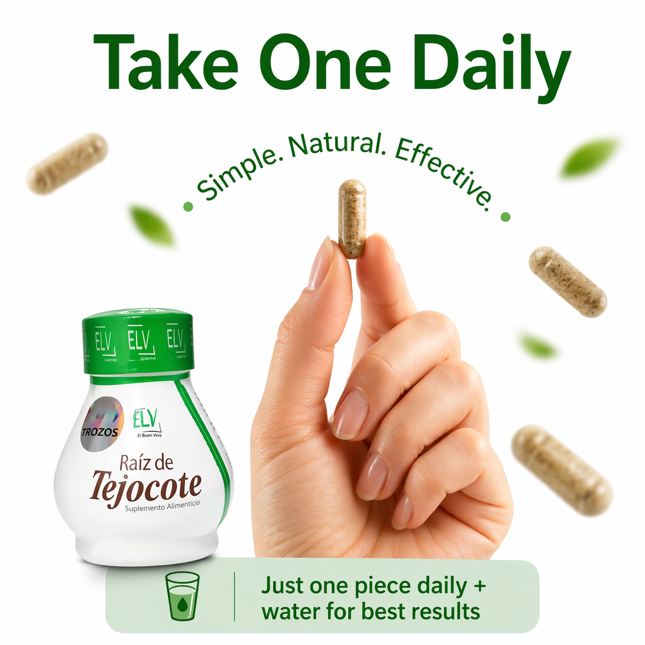 Mexican Tejo cote Root Capsules